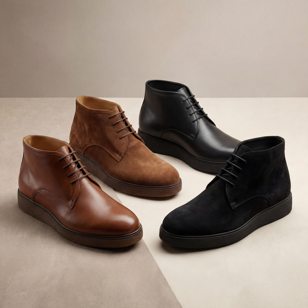 TIBO Classic – Bottines Premium Cuir & Daim